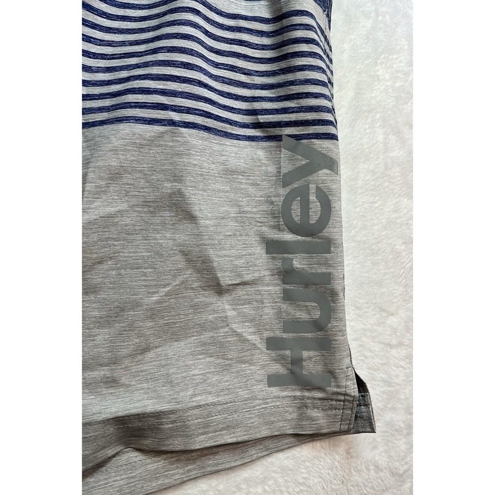 Hurley Swim Trunks Mens 2XL XXL Green/Blue Bathing Suit Board Shorts Stretch - Picture 2 of 11